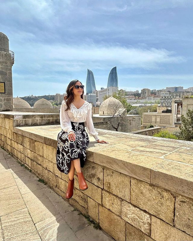 Adorable Ritu Varma In Floral Outfit